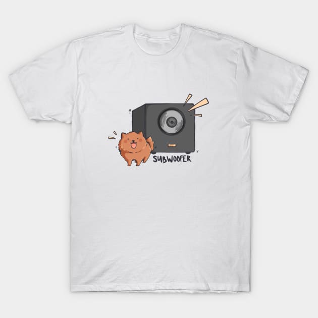 Subwoofer T-Shirt by mschibious